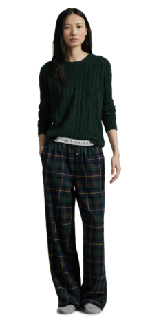 Ralph Lauren, pyjamabroek, dames, ruit