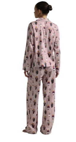 Ralph Lauren, damespyjama, beer, rood