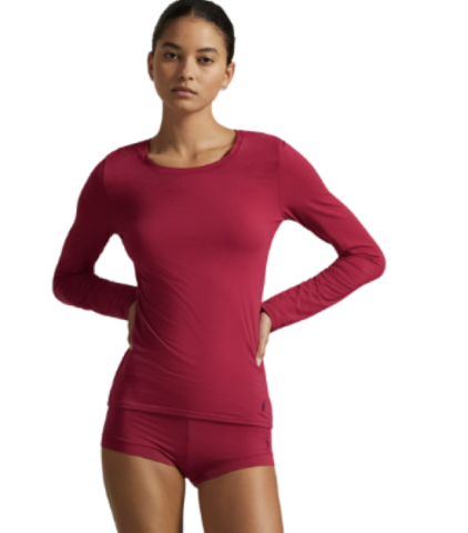 Ralph Lauren, pyjama shirt, LM, rood