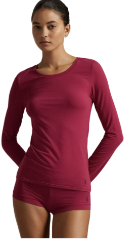 Ralph Lauren, pyjama shirt, LM, rood