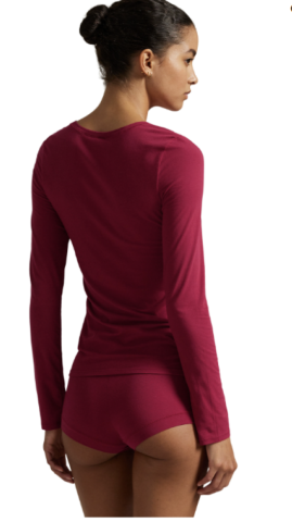 Ralph Lauren, pyjama shirt, LM, rood