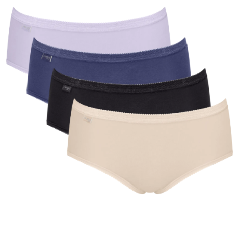 Sloggi, Basic+ midi 3+1 gratis, multi