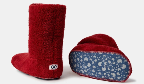 Woody, pantoffels, bordeau