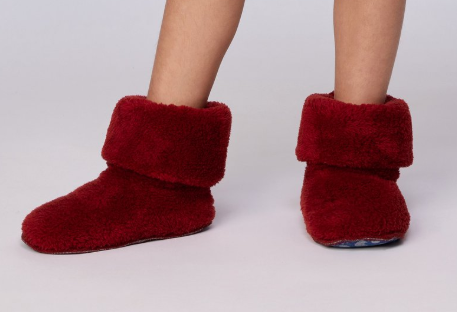 Woody, pantoffels, bordeau