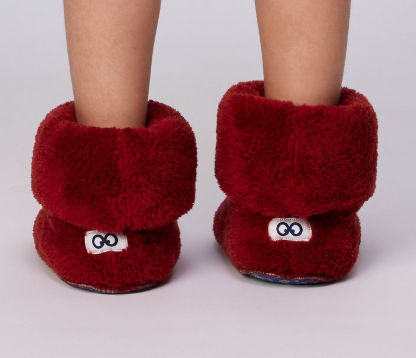 Woody, pantoffels, bordeau