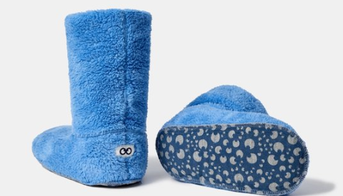 Woody, pantoffels, lichtblauw