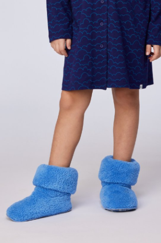 Woody, pantoffels, lichtblauw
