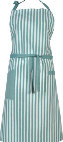 Sander, keukenschort, Adam blauw