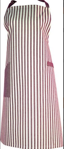 Sander, keukenschort, Adam aubergine