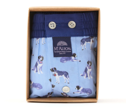 Mc Alson, boxer, sint-Bernard hond