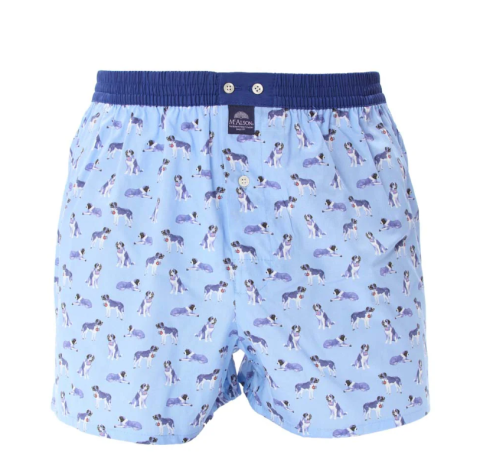 Mc Alson, boxer, sint-Bernard hond