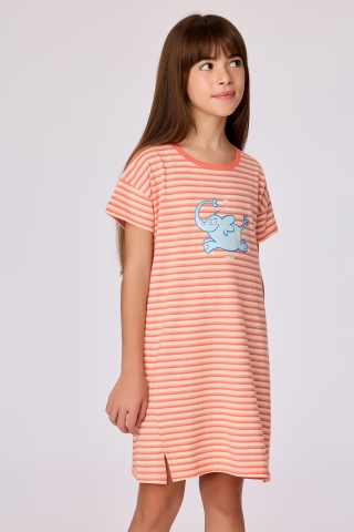 Woody, slaapkleedje, roze, olifant