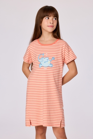 Woody, slaapkleedje, roze, olifant