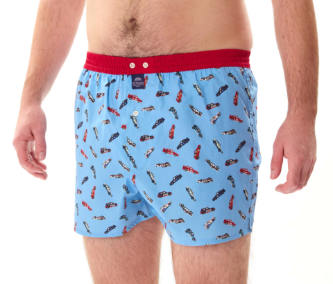 Mc Alson, boxer, blauw, auto's