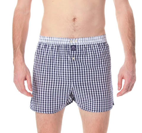 Mc Alson, boxer, blauw geruit