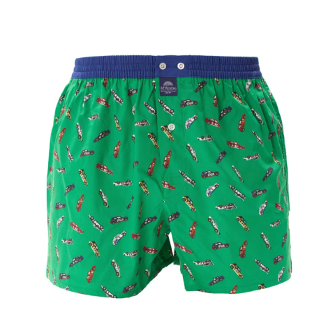 Mc Alson, boxer, groen, auto's