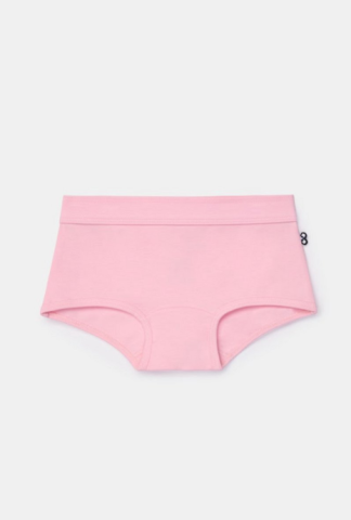 Woody, meisjesondergoed, boxers, roze + strikjes