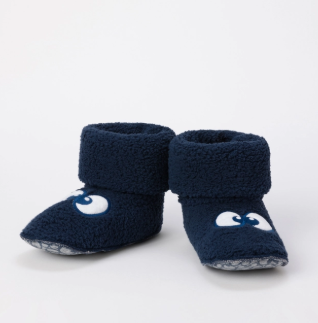 Woody, pantoffels, donkerblauw