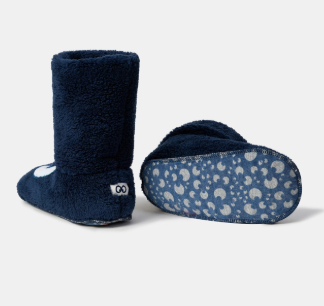 Woody, pantoffels, donkerblauw