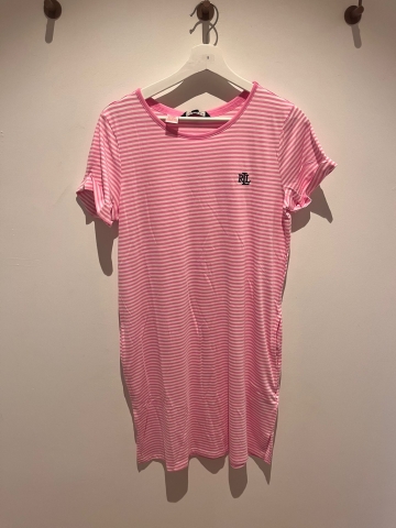Ralph Lauren, slaapkleedje, roze streep