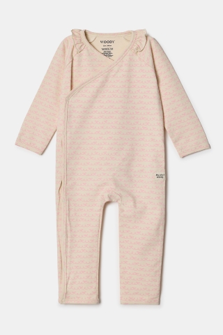 Woody, kruippakje, roze, frulletjes