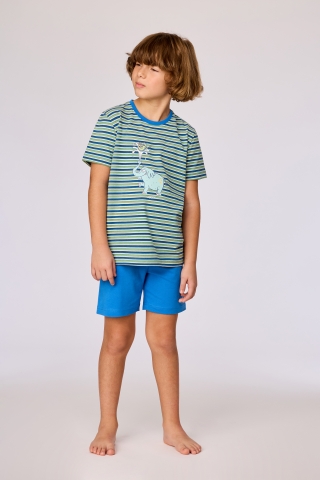 Woody, jongenspyjama, olifant, gestreept
