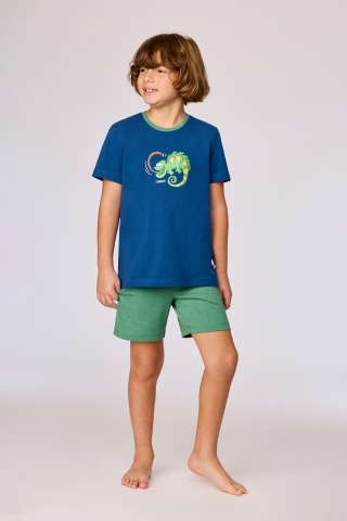 Woody, jongenspyjama, kameleon