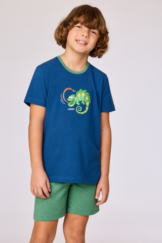 Woody, jongenspyjama, kameleon