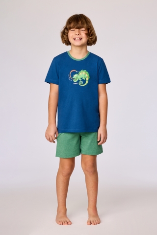 Woody, jongenspyjama, kameleon