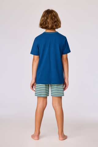 Woody, jongenspyjama, donkerblauw