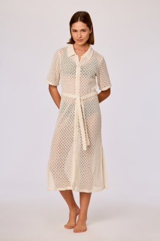 LordsxLilies, kanten tuniek, beige