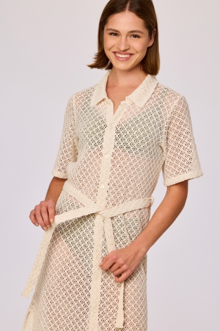 LordsxLilies, kanten tuniek, beige