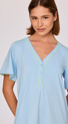 Woody, slaapkleed lichtblauw