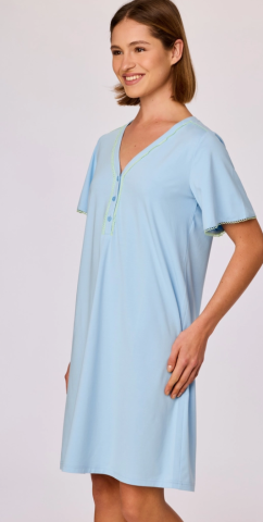 Woody, slaapkleed lichtblauw