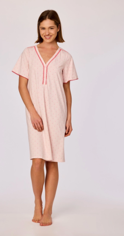 Woody, slaapkleed schelpjes roos