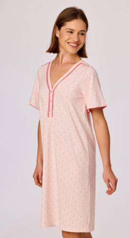 Woody, slaapkleed schelpjes roos