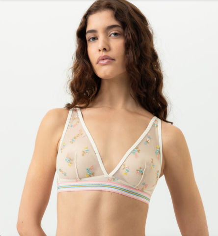 Mey, bralette, almond milk