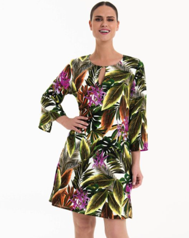 Rosa Faia, zomerkleedje, Loja, olive