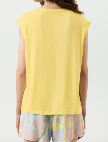 Mey, pyjama,  breezy blue, geel