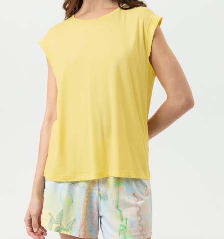 Mey, pyjama,  breezy blue, geel