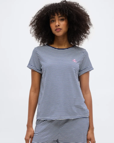 Ralph Lauren, Pyjama, blauw-witte streep