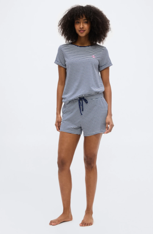 Ralph Lauren, Pyjama, blauw-witte streep