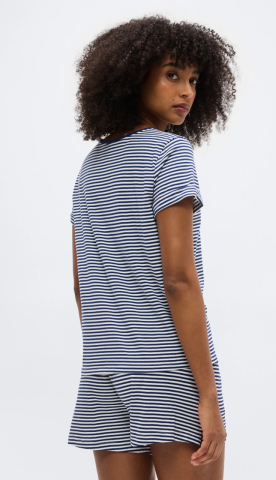 Ralph Lauren, Pyjama, blauw-witte streep