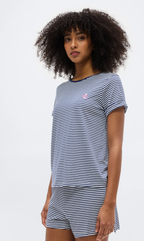 Ralph Lauren, Pyjama, blauw-witte streep