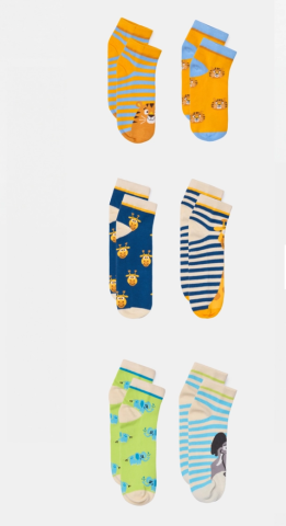 Sokken, assortiment, Woody