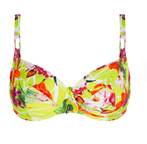 Lise Charmel, bikini fleurs splendeur
