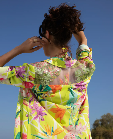 Lise Charmel, tuniek fleurs splendeur