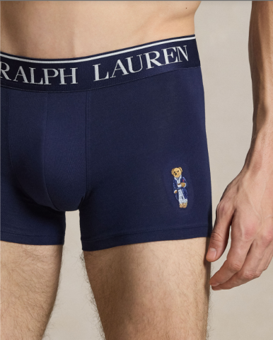 Ralph Lauren, boxers, 2pack, beer, grijs