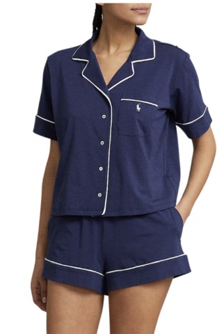Ralph Lauren, pyjama, short, marine