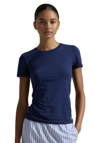 Ralph Lauren, t-shirt, dames, blauw